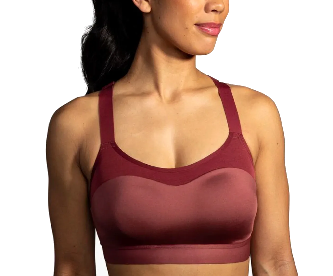 W Brooks Dare Racerback Run Bra, C