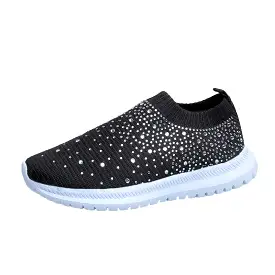 Women's Rhinestone Slip-on Shoes